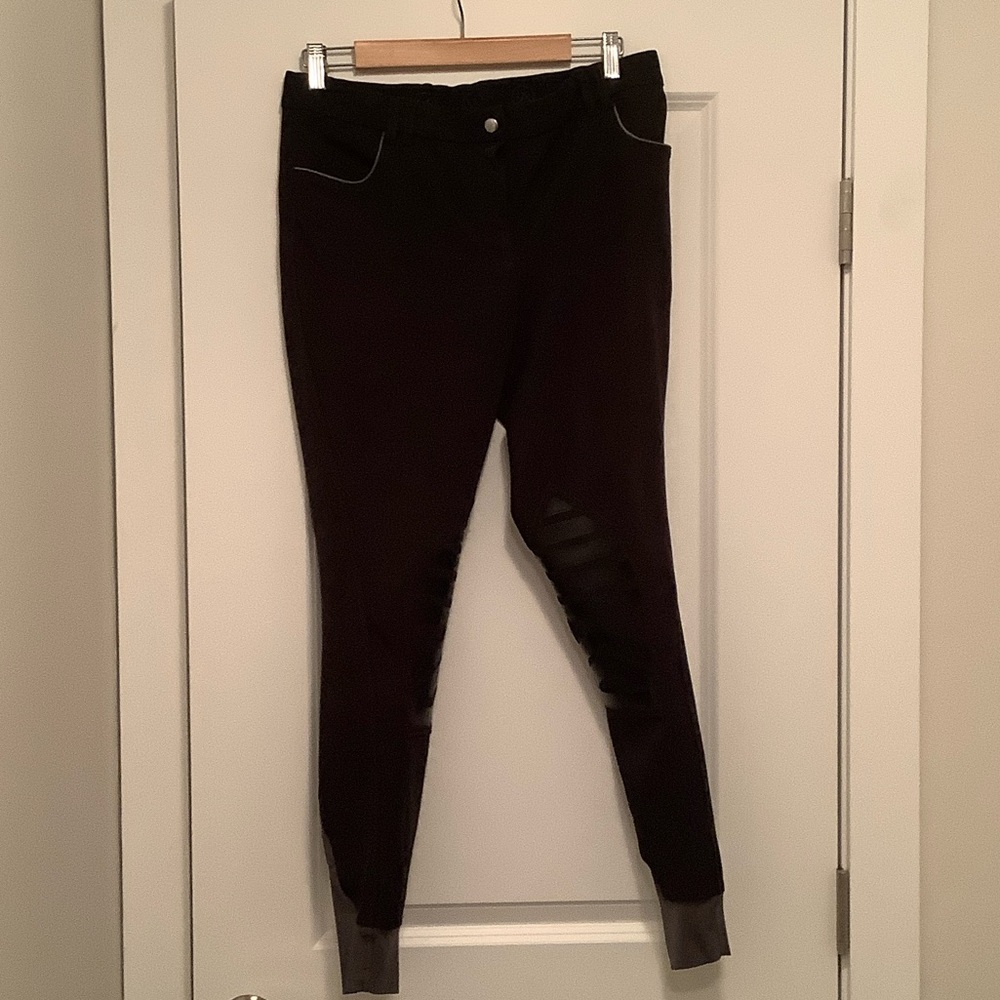 Women’s black riding breeches size 30